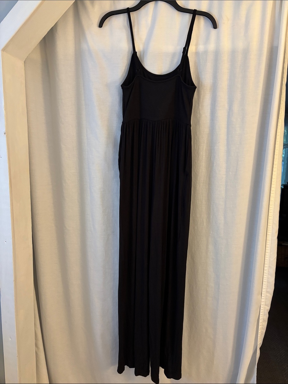 No Boundaries Black Wide Leg Jumpsuit - Picture 3 of 8